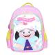 Mochila Costa O Show Da Luna Yins Kids Ys42263 Cor Rosa Com Verde